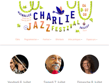Tablet Screenshot of charliejazzfestival.com
